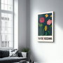 Wallity Pintura Decorativa de Vidrio Templado Multicolor 46 x 72 cm